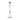 A front view of the 12" Beast Bong, a clear glass water pipe with a classic beaker shape.