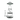 Front view of the Mothership UFO XL Bong, a clear glass piece with a unique, spaceship-like shape and angled mouthpiece.