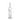 Front-facing view of the Croia Glass 15" Scientific Glass Bong with Tree Perc & Spiral Cooling showing the clear glass tube, visible spiral cooling coil and tree percolator against a white background.