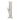 A straight-on view of the Ric Flair Drip Straight Tube Water Pipe, showcasing its sleek, clear glass construction.