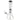 Front view of the 6 Arm Perc Beaker Bong, a clear glass water pipe with a multi-arm percolator visible inside.