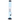 A front view of the JM Plastics Straight Tube with Glass Perc Acrylic Water Pipe, showcasing its clear acrylic body and glass perc.