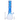 Vertical close-up of the purple DankStop Twisted Neon Beaker with Tree Perc showing the flared mouthpiece, twisted neck, and tree percolator inside the beaker body.