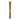 Centered vertical view of the gold Prism Metal Downstem against a plain white background, showing its logo near the middle and grooved tip.