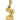 Primate Glass Primate Glass Color-Changing Striped Sherlock Bubbler “Wizard Stripe” – 7½″ – Assorted Colors