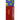 Front view of the Famous Design Privilege Chillum - 4 in., showing a blue and white patterned cylindrical shape with branding.