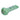 Angled close-up of the Wido 4" Sour Diesel Hand Pipe - Milky Green showing its glossy milky green surface and small colorful character decals.