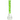 Front view of the 16" Extraterrestrial Color Sleeve Glass Beaker Bong, featuring a vibrant green sleeve design on clear glass.