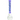 A front view of the 16" Extraterrestrial Color Sleeve Glass Beaker Bong, displaying its colorful sleeve design on clear glass.