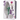Front-facing product shot of the DankStop Egg With Tree Perk Blue Nectar Collector visible through its windowed white and purple hex-patterned packaging.