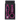 Front-facing view of the Frost DankStop Mini Mosque Nectar Collector - 10mm visible through pink-outlined window cutouts on black retail packaging