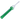 A front view of the Dankstop Glass Straw, showing its clear glass construction and simple, elongated form.