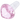Cloud Cali Inc DankStop Heart Shaped Bowl - 14mm Pink