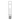 Straight-on view of the clear Cipher NOVA Bubbler Attachment | Stainless Steel - V2 showing its tall cylindrical glass body, internal diffuser tube, and threaded stainless steel base.