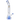 Front view of the 18-inch Titans Oceanus Water Pipe, showcasing its clear glass construction and simple beaker shape.