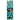 Front view of the 18-inch Titans Atlas Water Pipe with a blue and white patterned glass design.