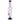 A front view of the 12-inch JM Plastics Triple Bubble Acrylic Water Pipe, featuring three stacked clear bubbles on a black base.
