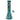 Front view of the 12-inch Famous Design Floral Lush Beaker Water Pipe, showcasing a vibrant floral pattern on its glass body.