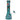Front view of the 12-inch Famous Design Floral Lush Beaker Water Pipe, showcasing a vibrant floral pattern on its glass body.