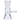Close-up front view of the clear DankStop Funnel Bowl - Female 14mm showing its frosted joint, conical funnel and side handle.