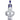 A front view of the 14-inch Tube-ular with Dual Perc Water Pipe, showcasing its clear glass construction and intricate perc design.