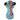 Front view of the Twisted Fumed Pipe – 4.5 in, showcasing a colorful, fumed glass design.