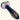 Front view of the Gold Fume Double Blown Bubble Trap Pipe – 4.5 in, showcasing a colorful, translucent glass design.