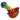 A close-up, angled view of the 4.5-inch Colorful Reversal Art Spoon Pipe, showcasing its vibrant, multi-toned glass design.
