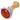 Front view of the 4.5-inch Net Reversal spoon pipe, featuring a swirling, colorful glass design.