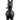 Front view of the Alpaca Bubbler, a sleek, dark-colored glass piece with a rounded form.