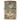 Front view of the Queen of Bud Blue Topaz Mosaic Zippo, featuring a blue and gold mosaic design on its metallic casing.