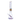 A studio shot of the 18-inch 9mm Wig Wag Water Pipe, displaying a patterned blue and white glass design.