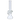 A front view of the 18-inch UV with Branches Water Pipe, showcasing its clear glass construction and unique branch-like detailing.