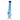 Front view of the 8-inch JM Plastics Double Bubble with Grip and Carb Hole acrylic water pipe, showcasing its clear blue, bulbous design.