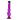 Front view of the 8-inch JM Plastics Double Bubble with Grip and Carb Hole Acrylic Water Pipe, featuring a purple-tinted, rounded design.