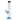 Right-side angled view of the JM Plastics Grenade Base with Pull Slide Acrylic Bong - 8 in., shown in clear glass with a subtle blue tint against a white background.