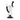 Front view of the XL Moon Bong, a clear glass water pipe with a rounded base and sleek, dark accent.