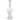 A front view of the 10" Bubble Glass Straight Tube Bong, showcasing its clear glass construction and simple cylindrical shape.