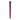 Close-up vertical view of the pink Invincibowl Invincipole Infinity showing its ribbed lower shaft and smooth branded upper section.