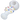 Angled close-up of the white DankStop Donut Reversal Spoon Pipe - 4.5 in. showing a donut-shaped bowl with red, blue, and yellow sprinkles.