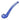 DankStop Serpent Scales Double Long Glass Hand Pipe - 7.5" / Colors Vary