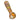 DankStop Golden Sea Turtle Shell Design Hand Pipe - 3.75"