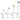 Gift Guru Classic Bent Neck Straight Tube Glass Water Pipe | 14mm F | Colors Vary