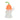 AFG Pumpkin Head Ghost Glow In The Dark Glass Water Pipe - 7.25" / 14mm F / Colors Vary