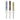 A close-up shows the Glass Dab Straw w/ 10mm Quartz Tip in assorted colors, viewed at a slight angle against a plain white background.
