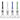 Front-facing lineup of four Pulsar Bubble Vapor Vessel w/ Quartz Tip & Stand - 8.5" / 10mm / Assorted Colors showing black, clear, blue, and green necks against a white background.