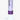 Front view of the Prism Halo Grape Taffy Beaker Single Stack showing a purple-tinted straight tube with vertical "Prism" logo and a darker purple stack ring above a clear beaker base.