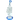 A front view of the UFO Double Perc Glass Rig, displaying its transparent glass construction and unique perc design.