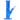 Side view of the DankStop Neon Straight Tube with Ice Pinch Bong in transparent dark blue, shown against a pale striped background.