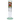 A straight-on view of the 10-inch Do Not Panic Straight Tube with Tree Perc, showing its clear glass construction and simple cylindrical shape.